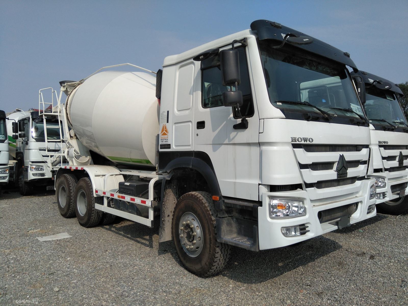 Ưu điểm vượt trội của xe trộn bê tông Howo 3