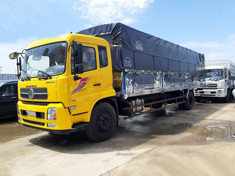 Xe tải Dongfeng B180 8 tấn nhập khẩu Euro 5 thùng dài 9.5 mét 1